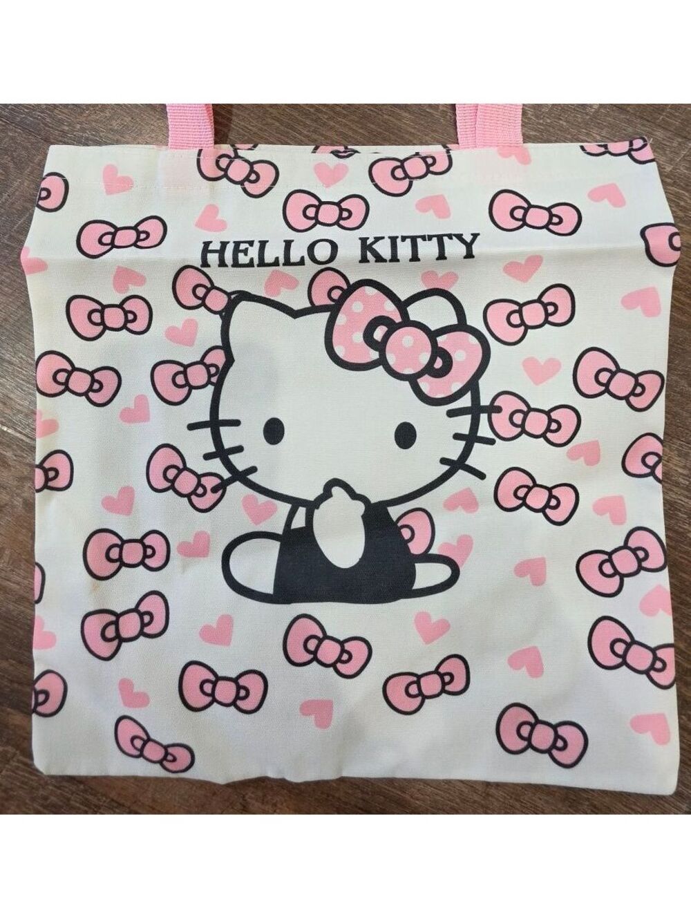 Hello Kitty Pink Bow Tote Bag